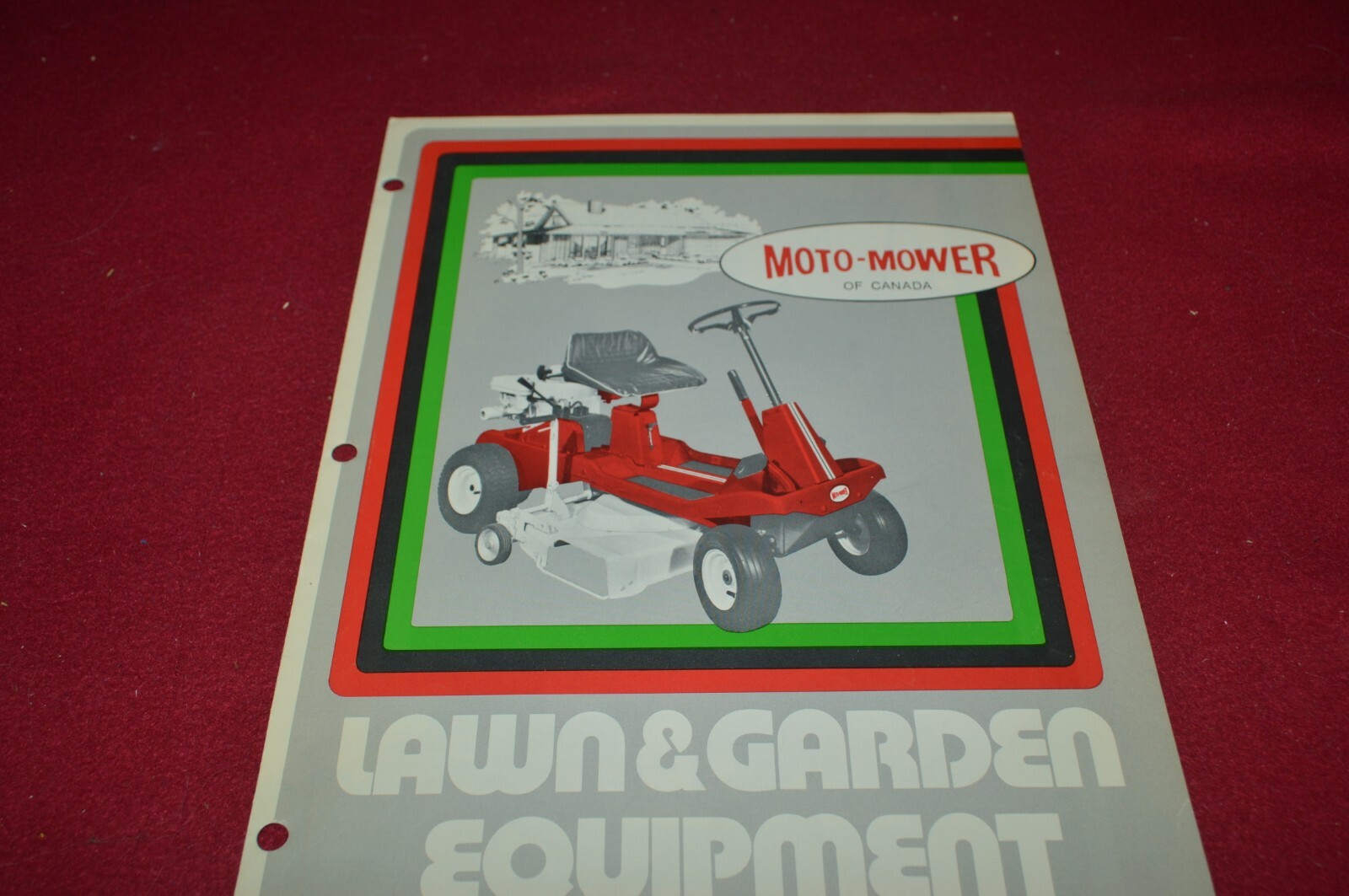 Moto Mower Of Canada Lawn & Garden Equipment Brochure FCCA