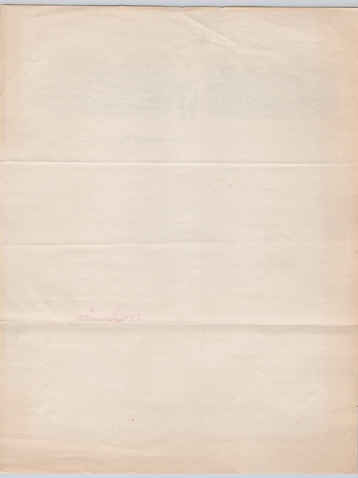 1915 Columbia Wagon Company Columbia PA Illustrated Letterhead BH1-46