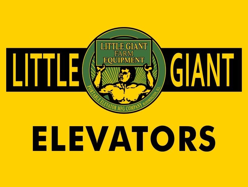 Little Giant Portable Grain Elevators NEW Sign 24×30&Prime; USA STEEL XL Size
