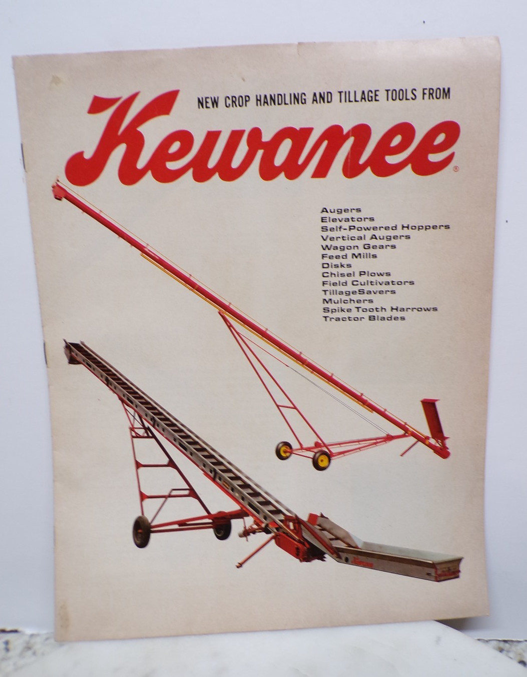 New Crop Handling-Tillage Tools Kewanee Farm Machinery Catalog #E771 Illinois