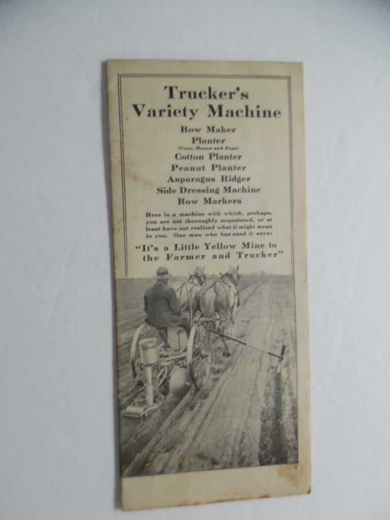 1916 Iron Age Trucker&rsquo;s Variety Machine Catalog Brochure Bateman Mfg Co Vintage