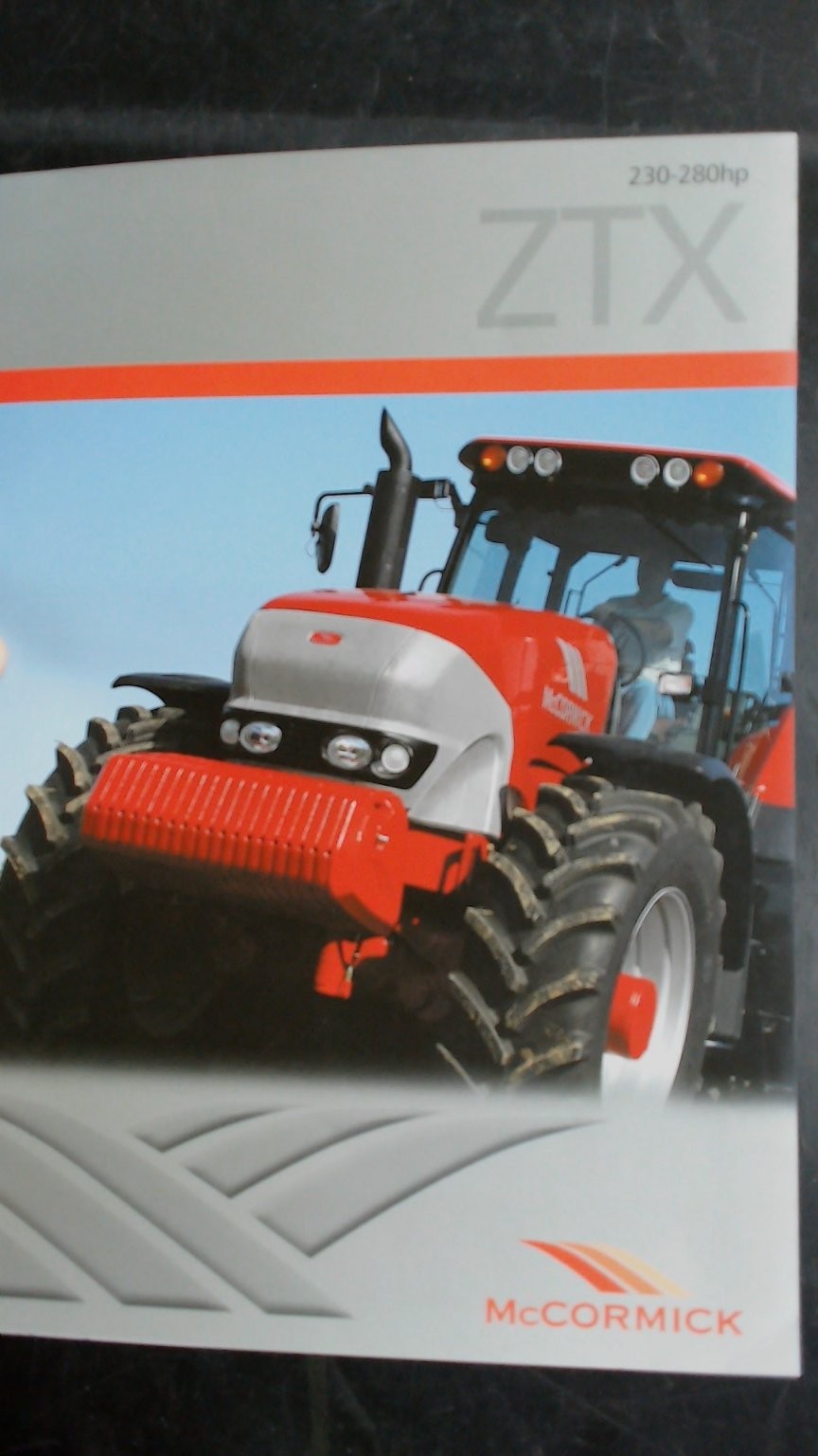 McCormick ZTX Agricultural Brochure 230-280hp Tractor Vintage