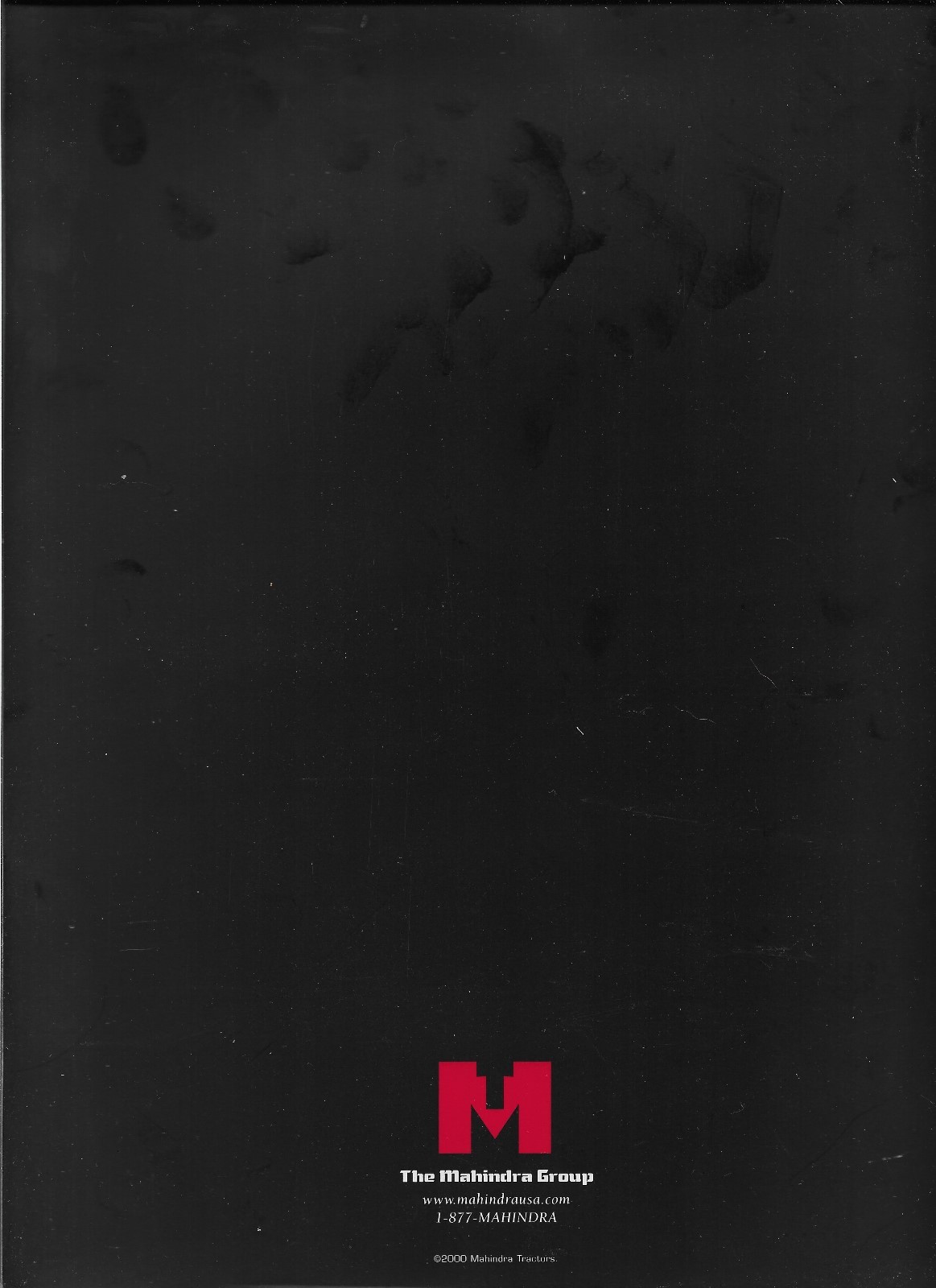 Original OEM Mahindra Tractors Dealer Sales Aid Brochure Booklet Folder Magazine