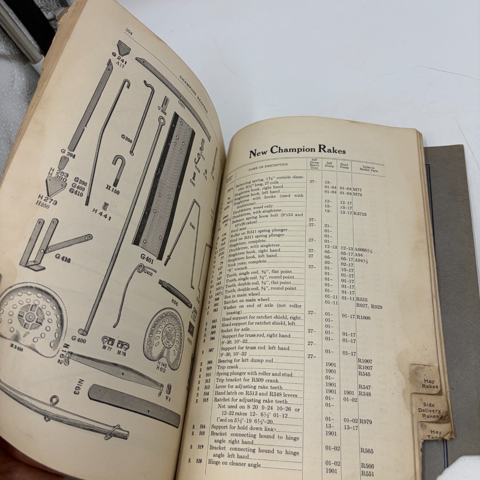 c1928 B.F. Avery Champion Harvesting Machines Repair Parts Catalog No 28