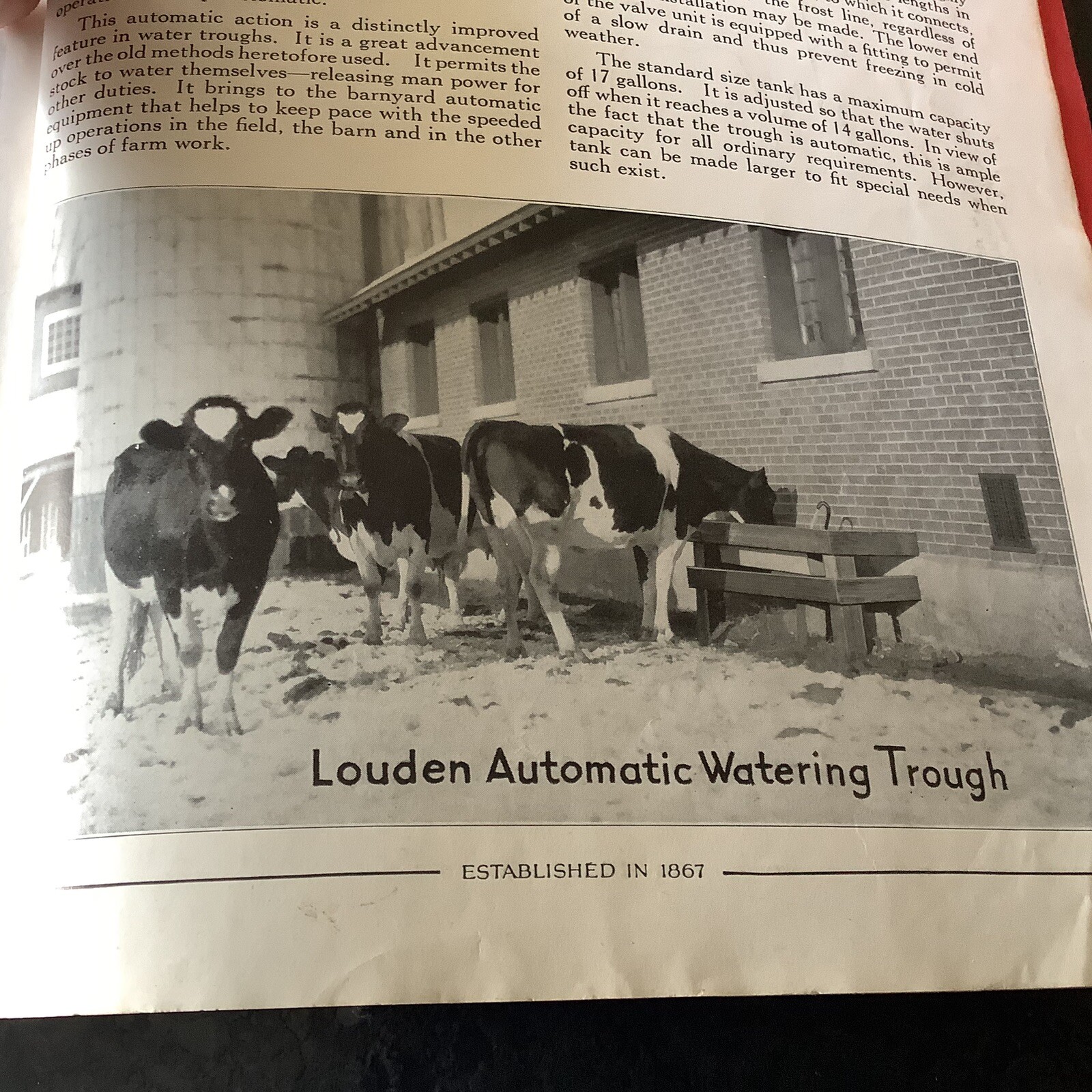 Louden 1933 No. 55 Farm Machinery Catalogue Milk Stools Troughs Pig Pens Pre Own