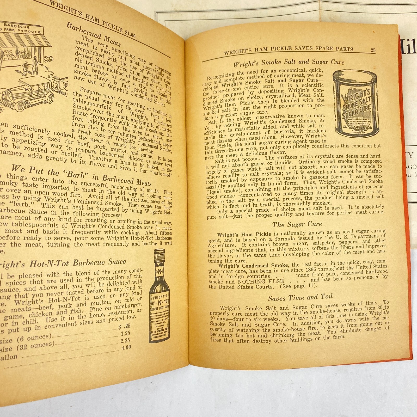 Lot 4 Farming Meat Dairy Milk Freezing Agriculture Related Booklets Vintage