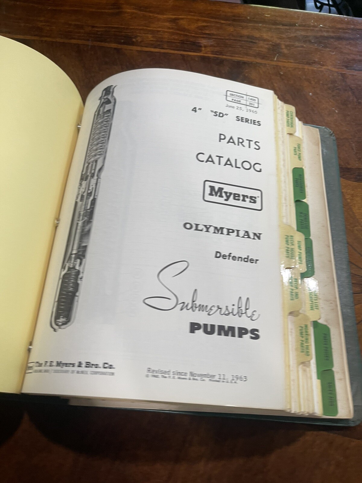 The F.E. Myers Dealer Catalog Color Brochures-Pumps water systems power sprayers