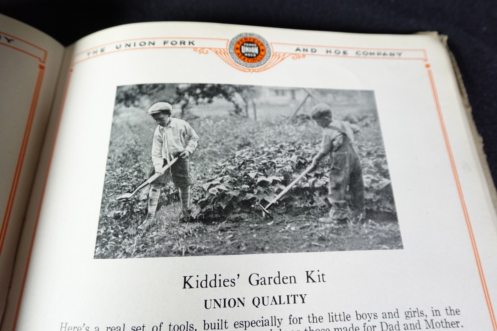1928 Union Fork & Hoe Co Catalog Farm Garden RR Contractors Tools Columbus OH