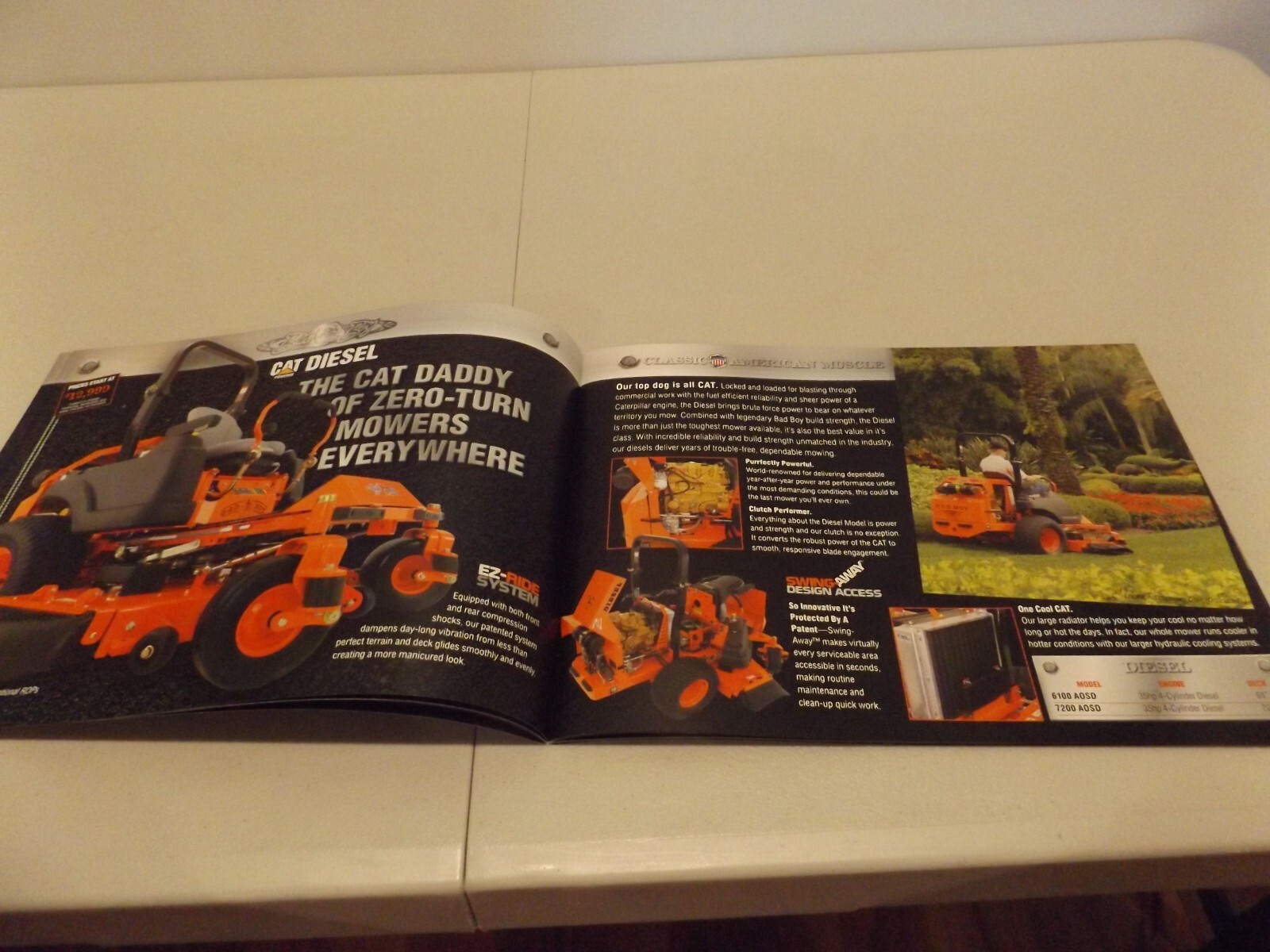 BAD BOY MOWERS, « MOW WITH A ATTITUDE », 2013