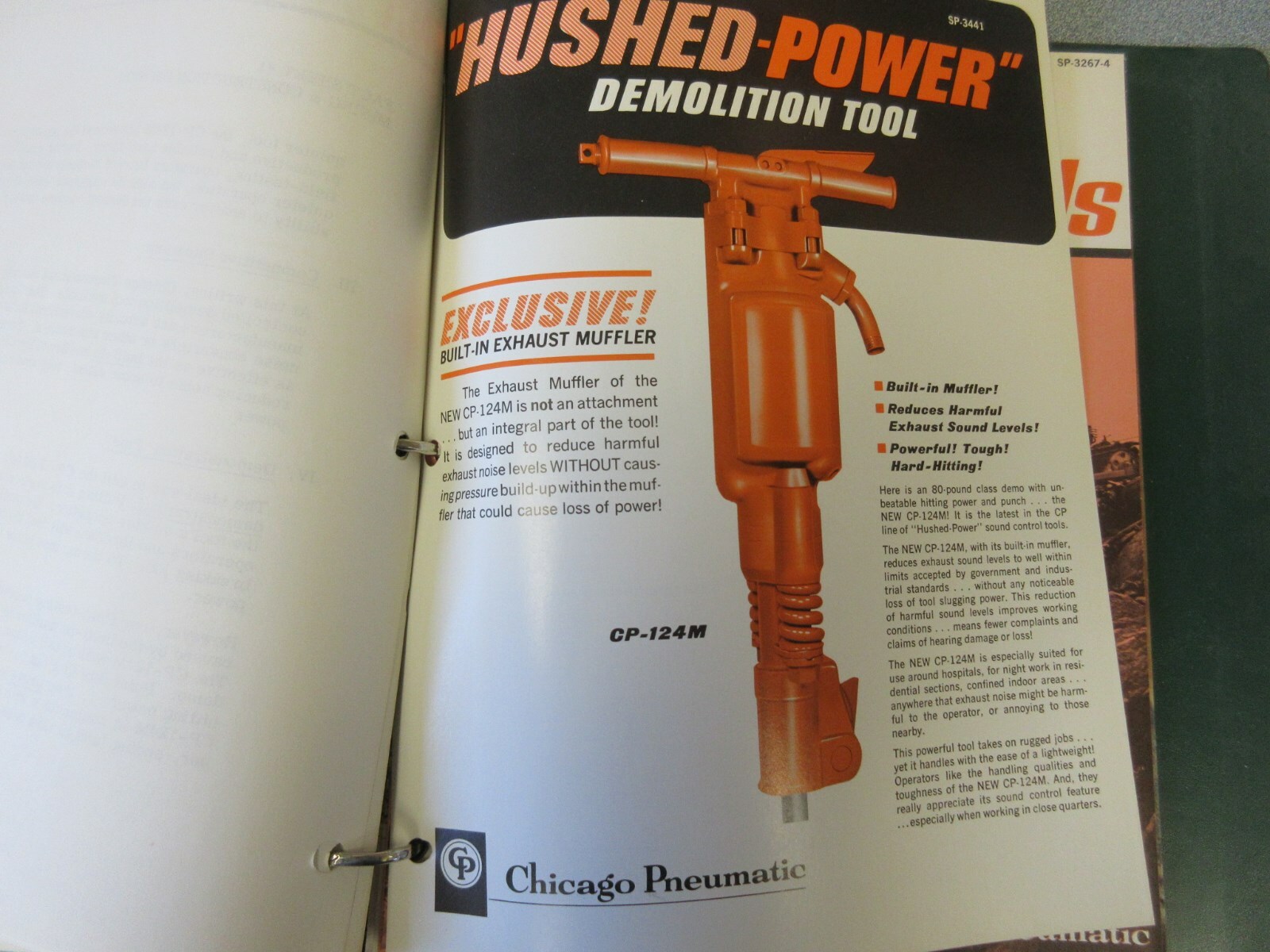 Chicago Pneumatic Concrete Vibrators & Jack Hammers Information