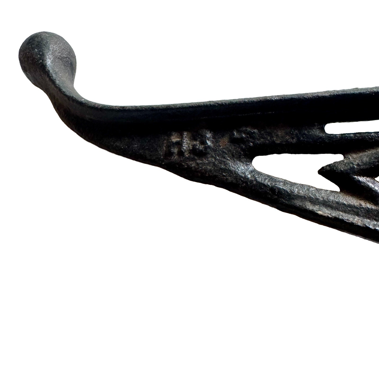 Antique JAMES Harness Hook Patented Cast Iron Fort Atkinson Wisconsin Documented