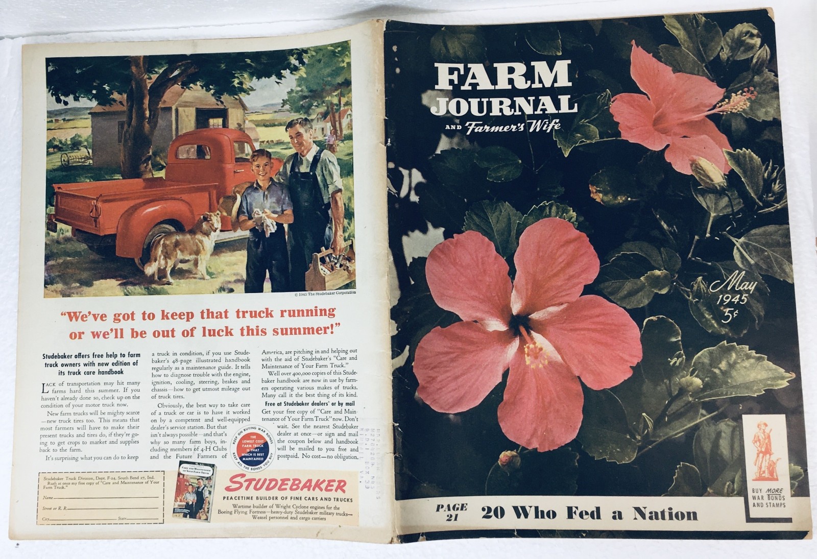 FARM JOURNAL and FARMERS WIFE MAGAZINE — MAy, 1945
