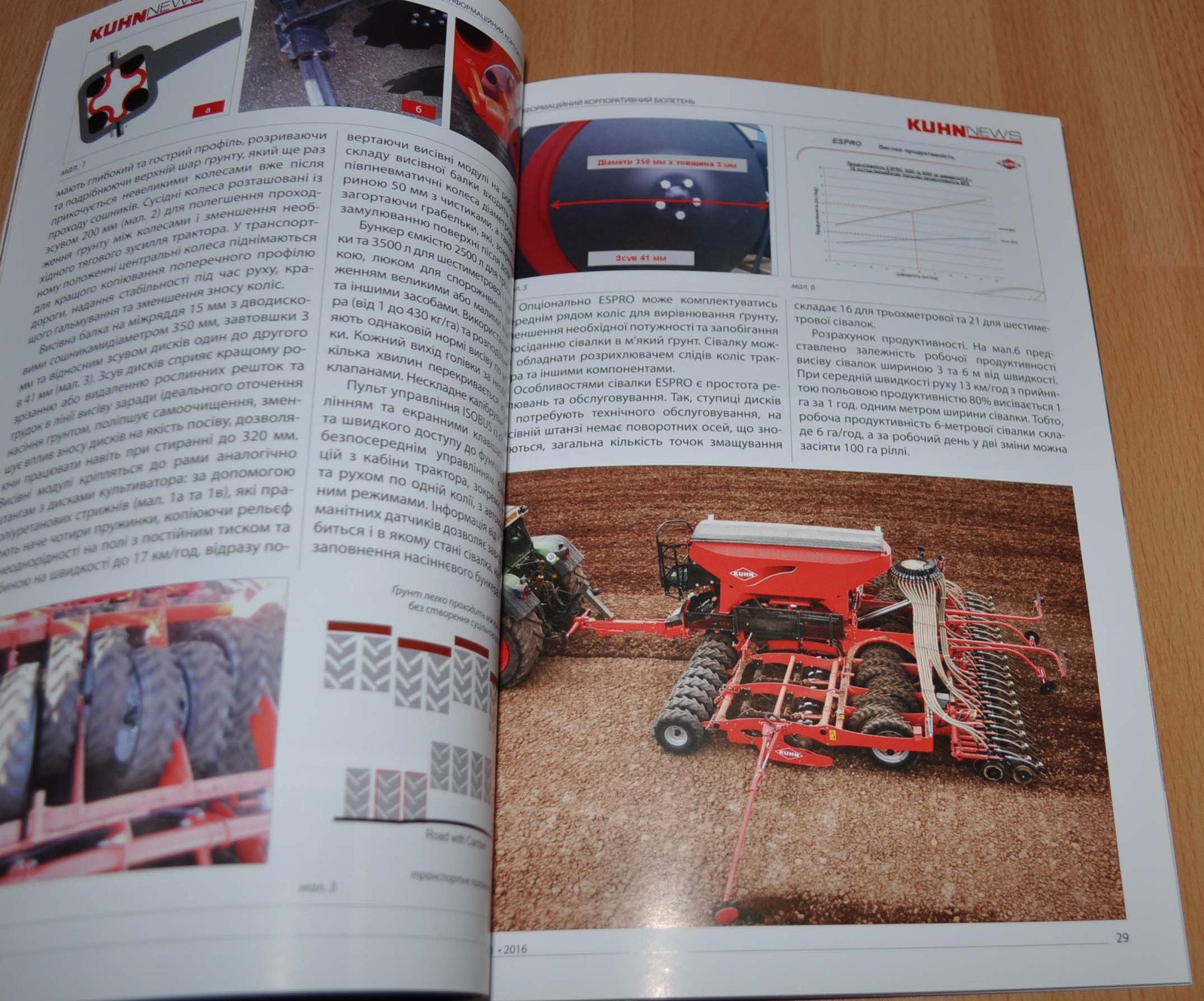 Kuhn News 2016 Agricultural Machinery Brochure Prospekt