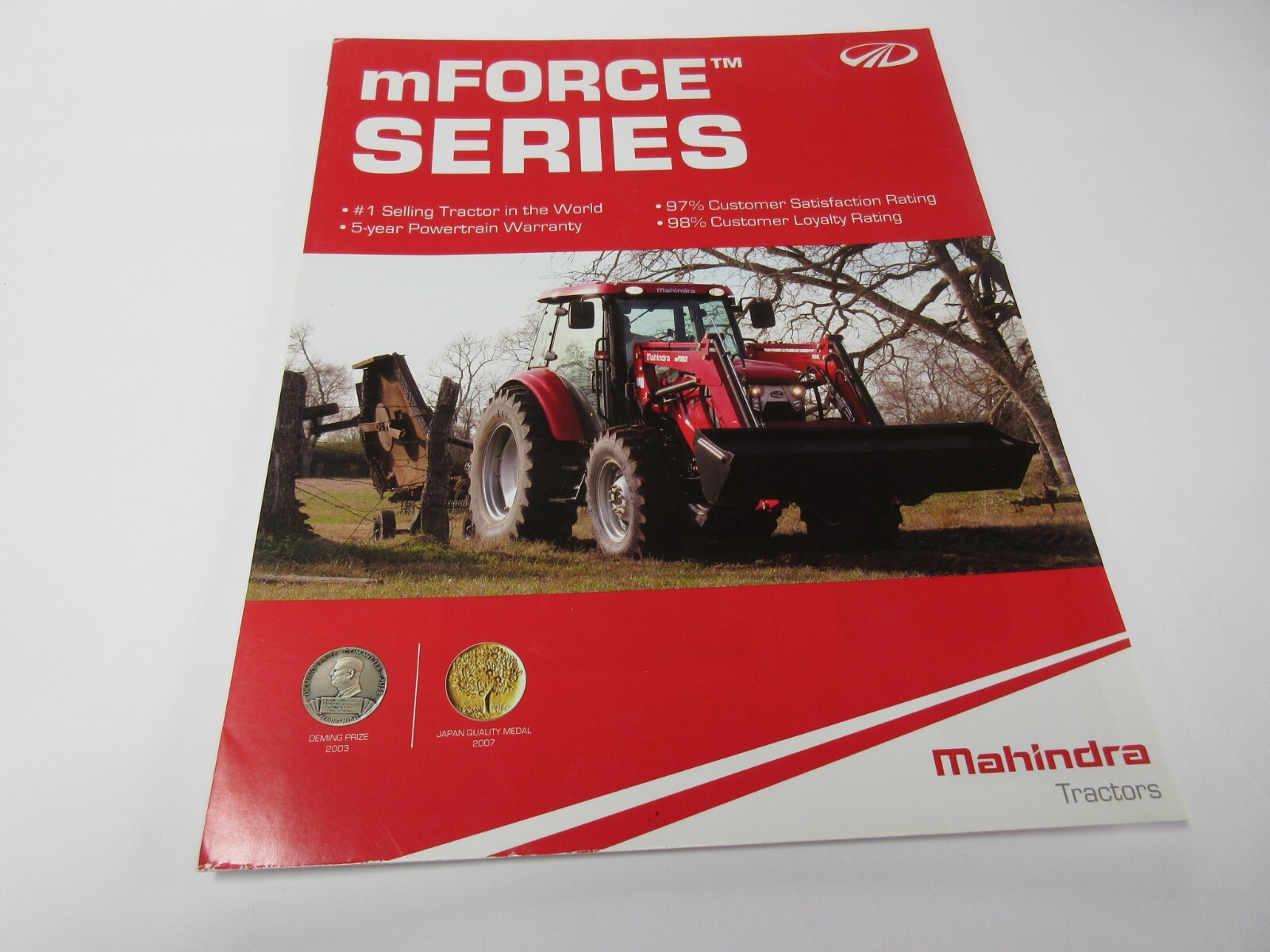 Mahindra mForce Series Tractor Brochure 6 Page