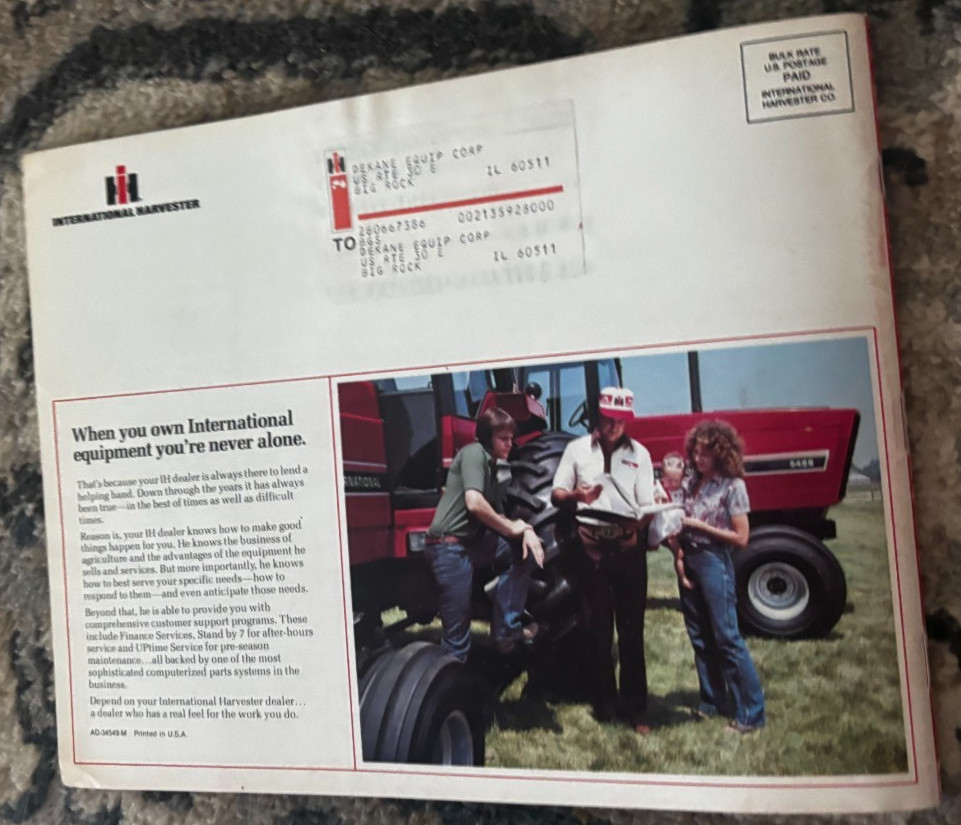 International Harvester Buyers Guide For 1983 Brochure DCPA26