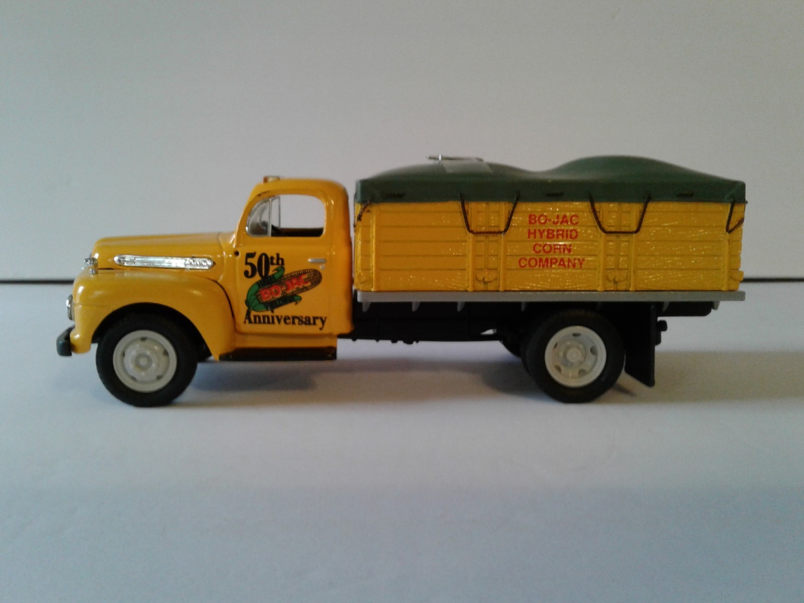 Collectible Agriculture Advertising 50th Anniversary Bo-Jac Hybrid 1951 Ford.