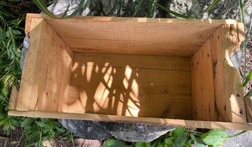 Antique Dr Hess & Clark Ashland Ohio Healing Powder Live Stock Wood Box Crate