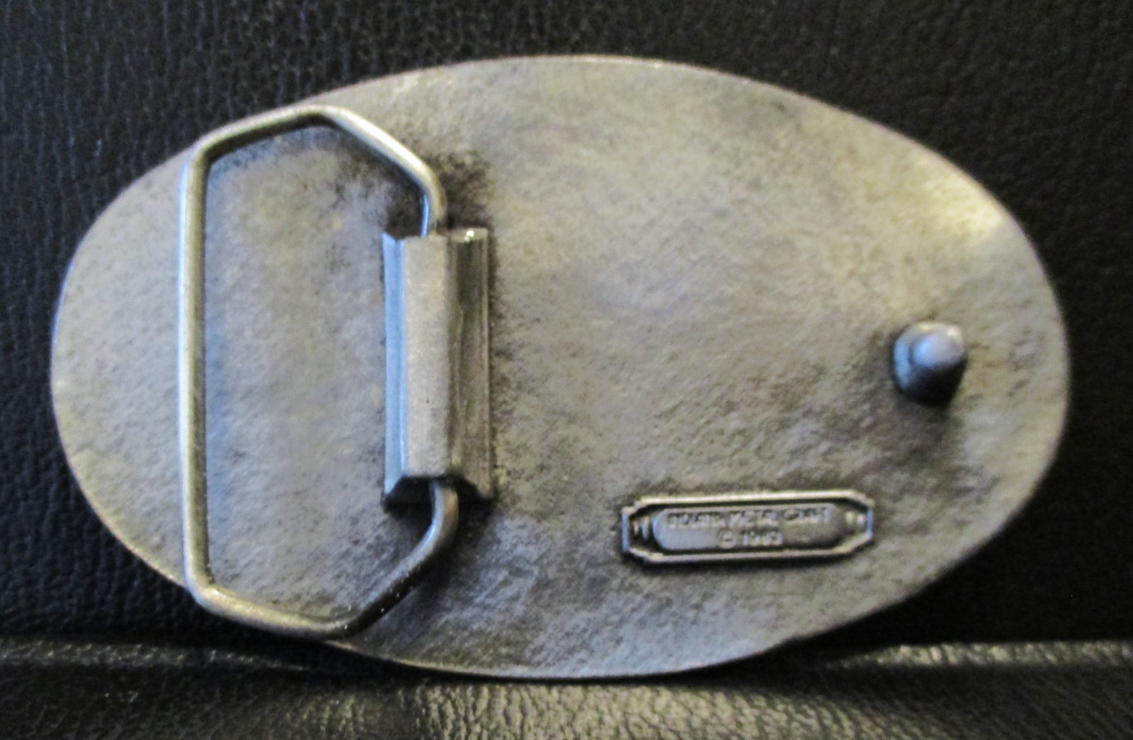 Mining Dragline Crane Crawler Train Century Hulburt Lubricant Belt Buckle 1983