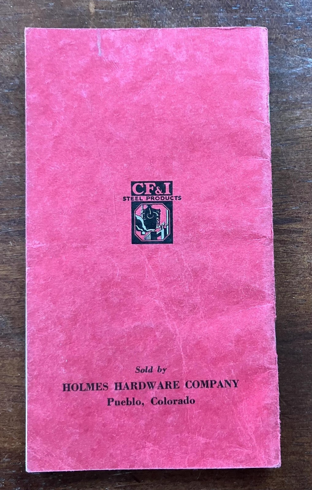 1932 Colorado Fence Catalog Price List sold by Holmes Hardware Pueblo Colorado H