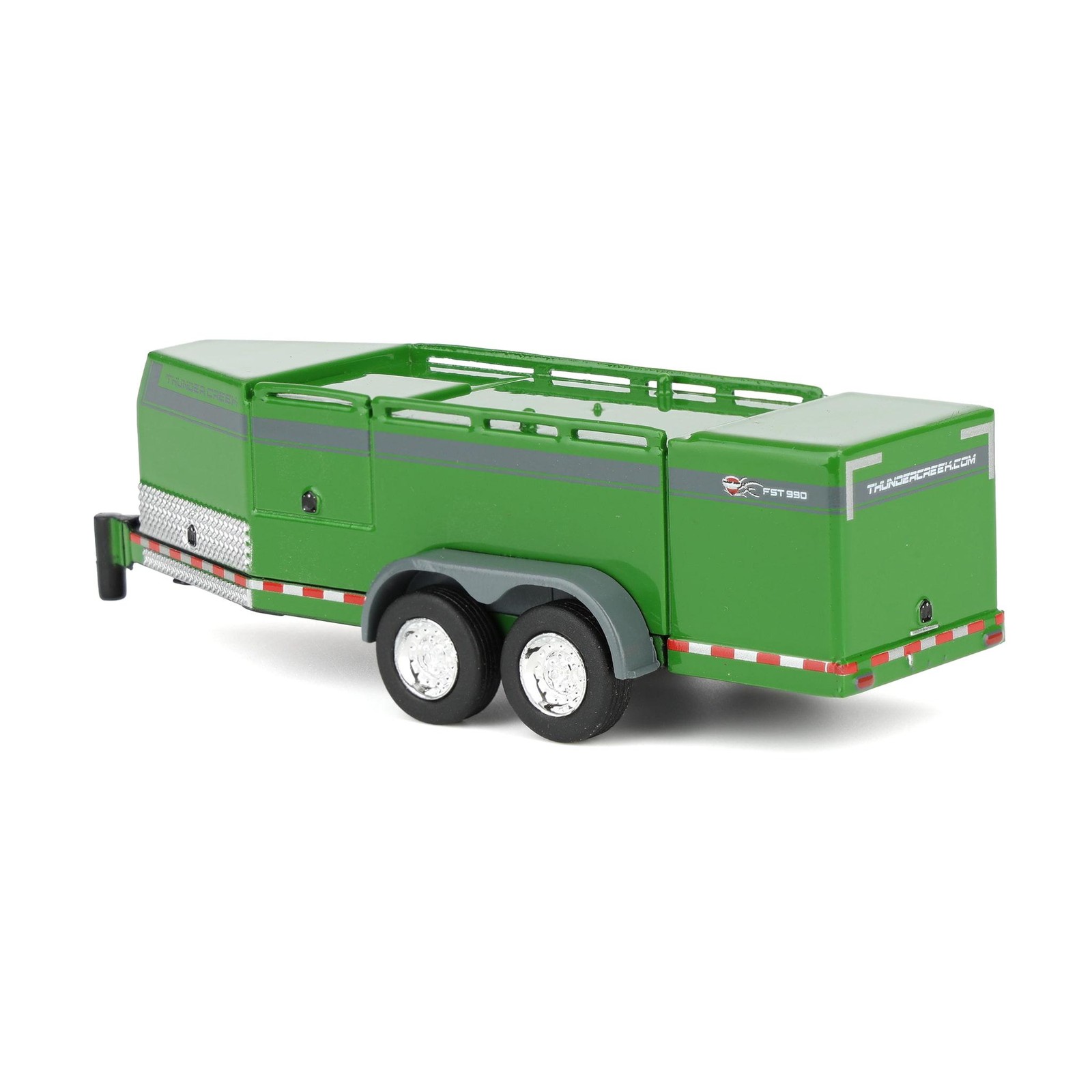 1/64 Thunder Creek FST990 Tandem Axle Fuel Trailer, Green, TCM603