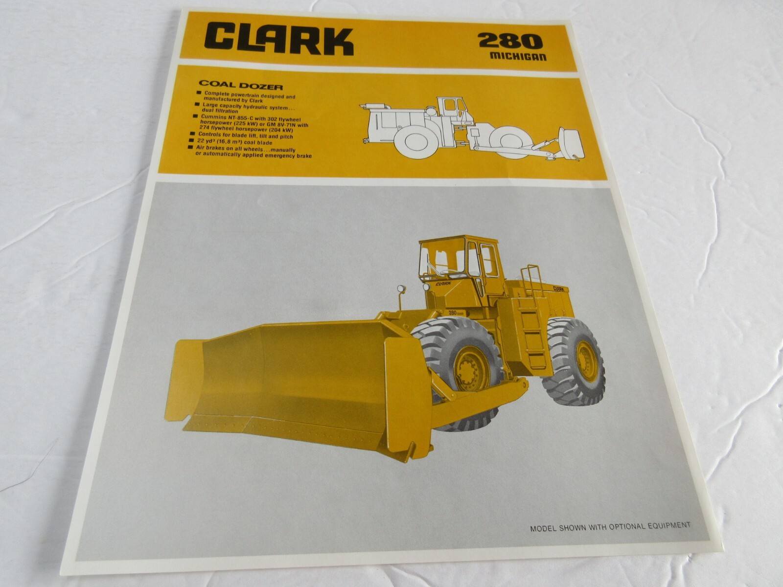 Clark Michigan 280 Coal Dozer 2 Page