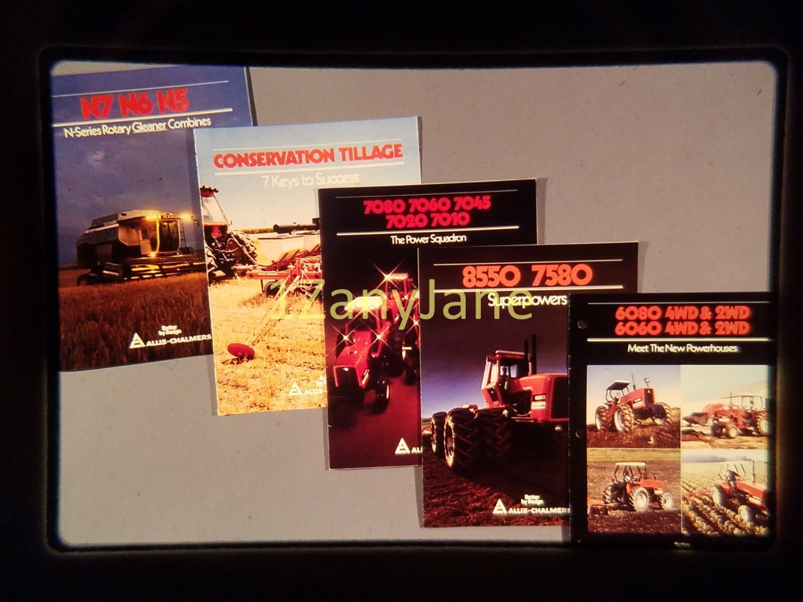 AC1619 35mm Slide of an Allis-Chalmers from MEDIA ARCHIVES EQUIPMENT CATALOGS