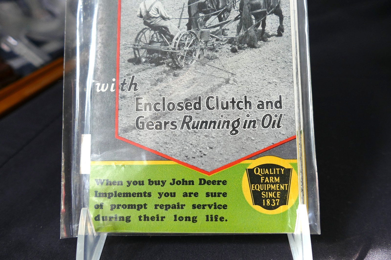 Genuine Circa 1937 John Deere No. 999 Corn Planter Planting Brochure Guide