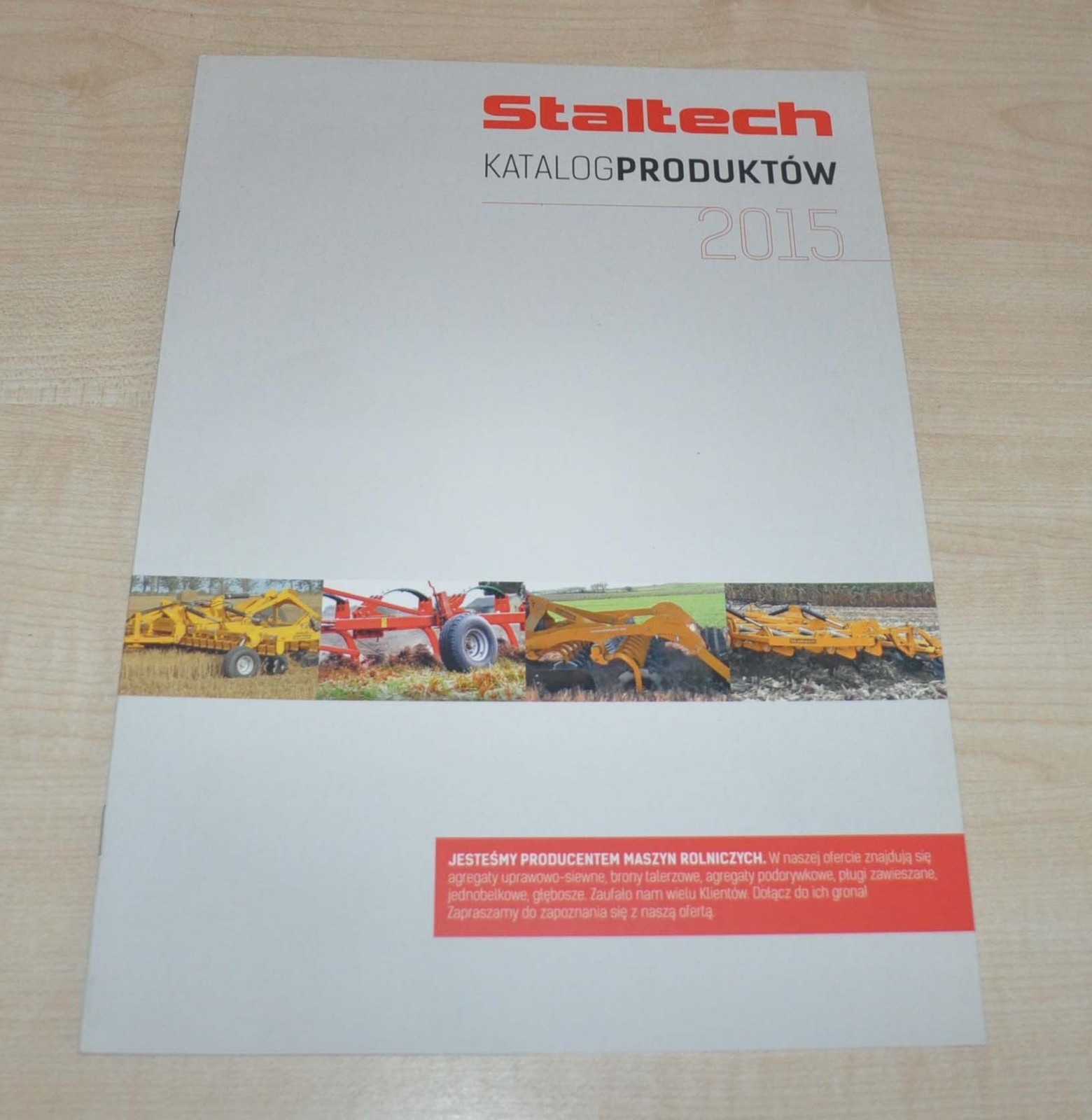 2015 Staltech Agricultural Machinery Polska Brochure Prospekt