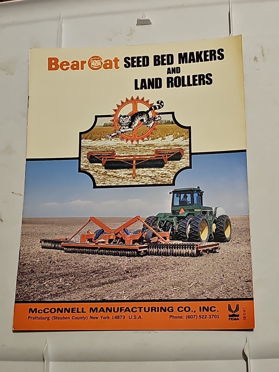 Bear Cat Seed Bed Maker Sales Brochure Complete