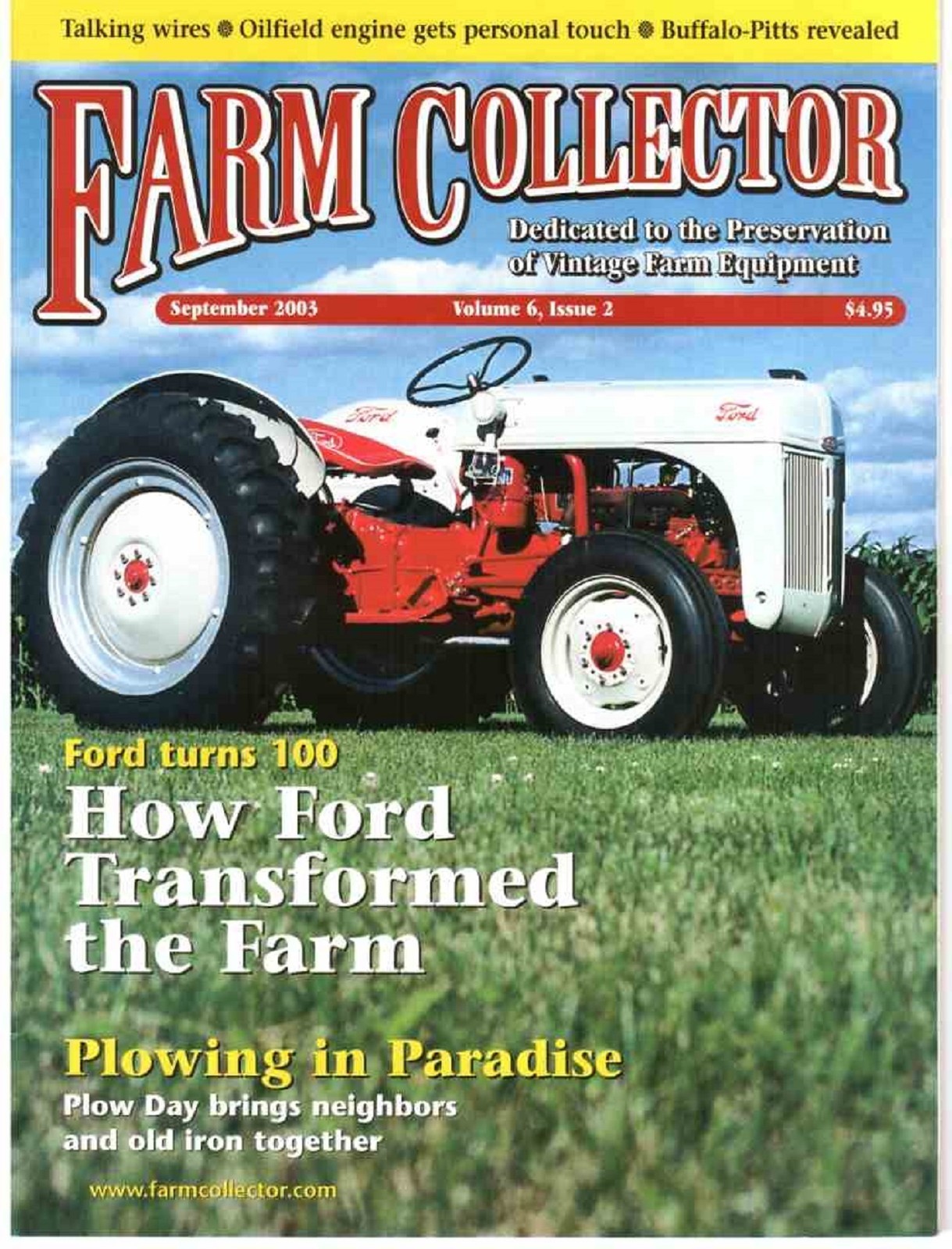 Buffalo Pitts Tractor, Ford Model T, Ford 2N 9N Tractor Farm Collector magazine