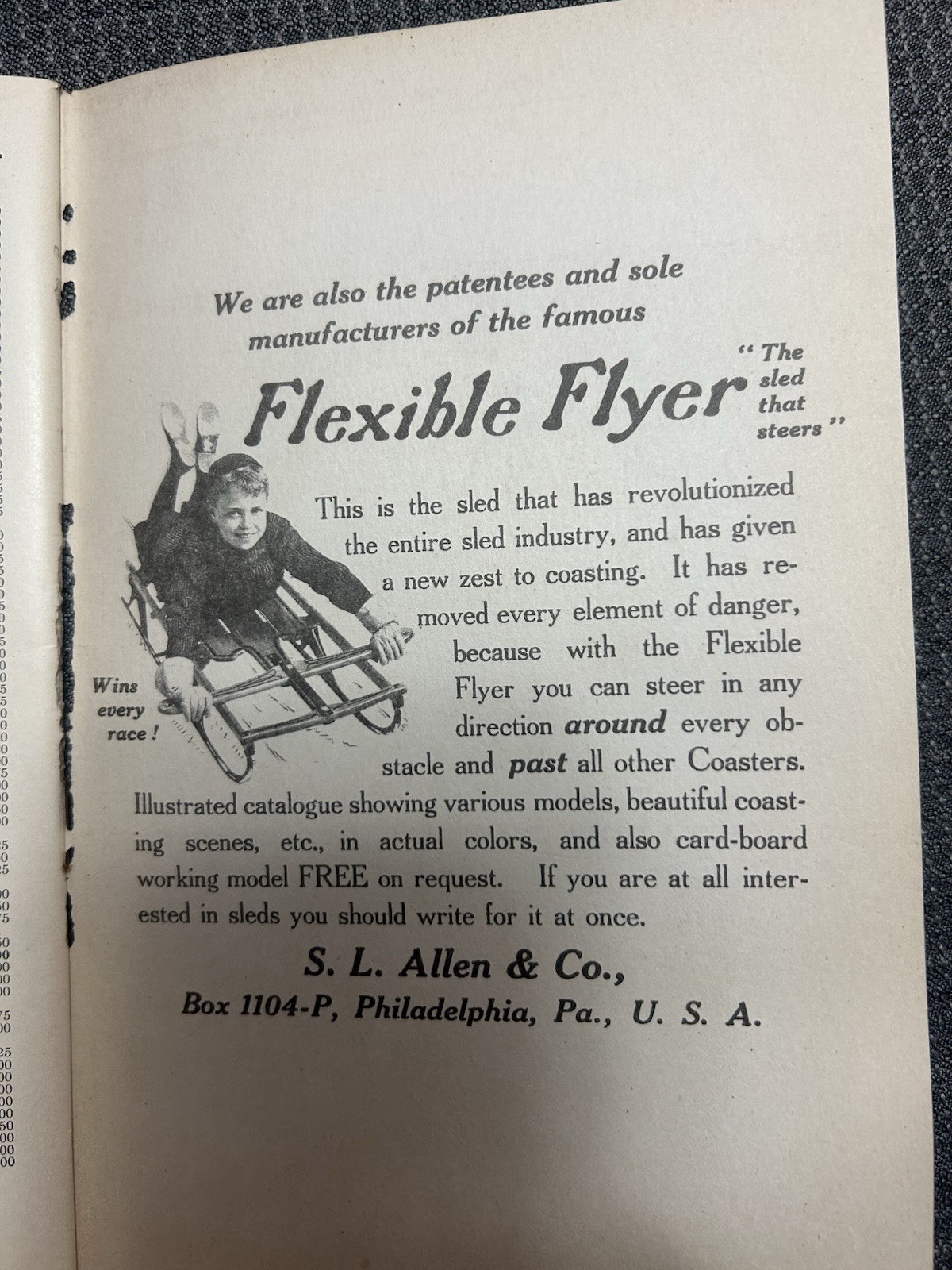1912 Planet Jr Catalog- Original Old Stock From Turn Of Century Hardware Store
