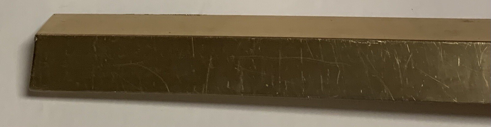 Vtg Reeder Equity 50th Anniversary Metal Ruler North Dakota ND Elevator Ag 1964