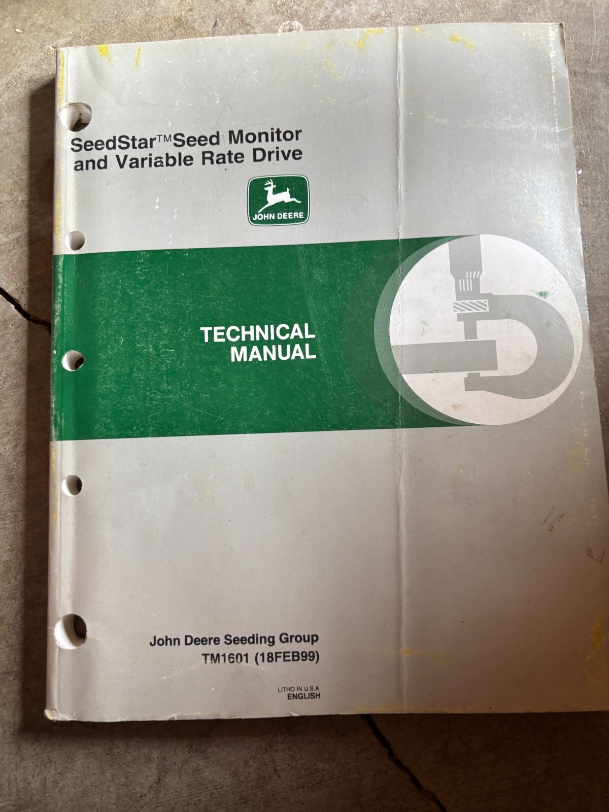 John Deere Seedstar Seed Monitor And Variable Drive Technical Manual AMIL26