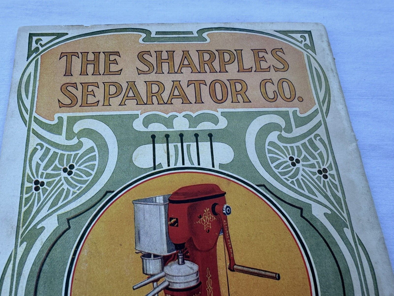 1900&rsquo;s Advertising Old Time Songs Booklet Sharples Separator Co West Chester PA