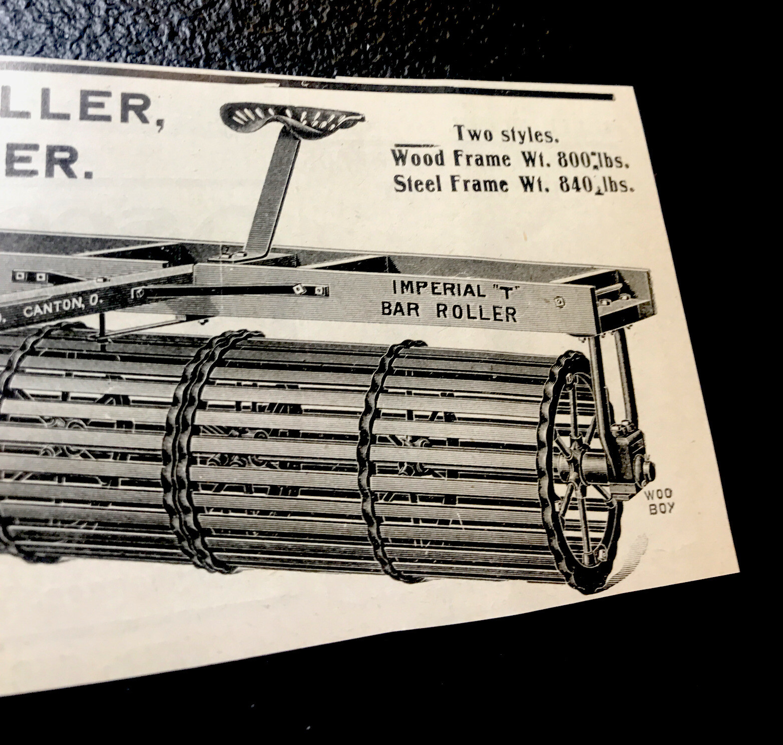 1907 Bucher & Gibbs Plow Co. Farm Advertising – Canton – Ohio
