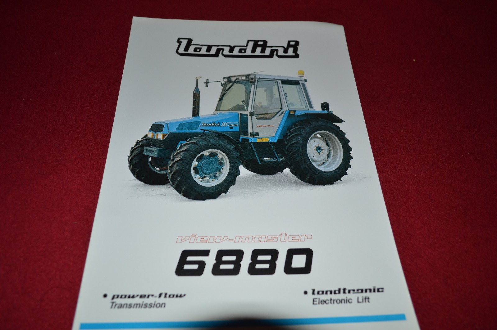 Landini 6880 Tractor Dealer&rsquo;s Brochure DCPA