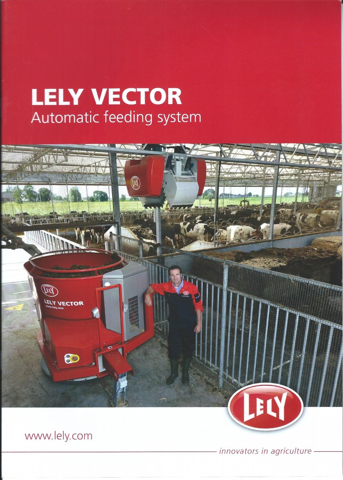 Farm Equipment Brochure – Lely Vector Automatic Feeding System c2014 Cow (F6423)