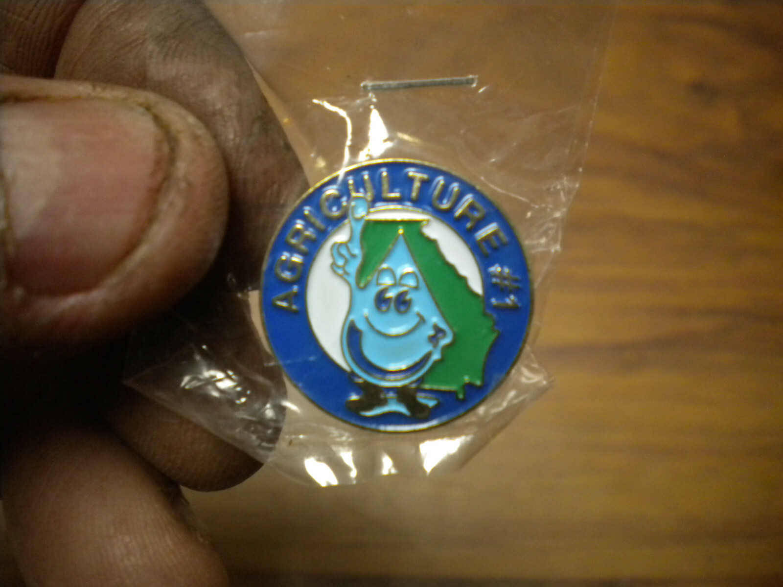 Georgia Agriculture #1 Pin , new in package