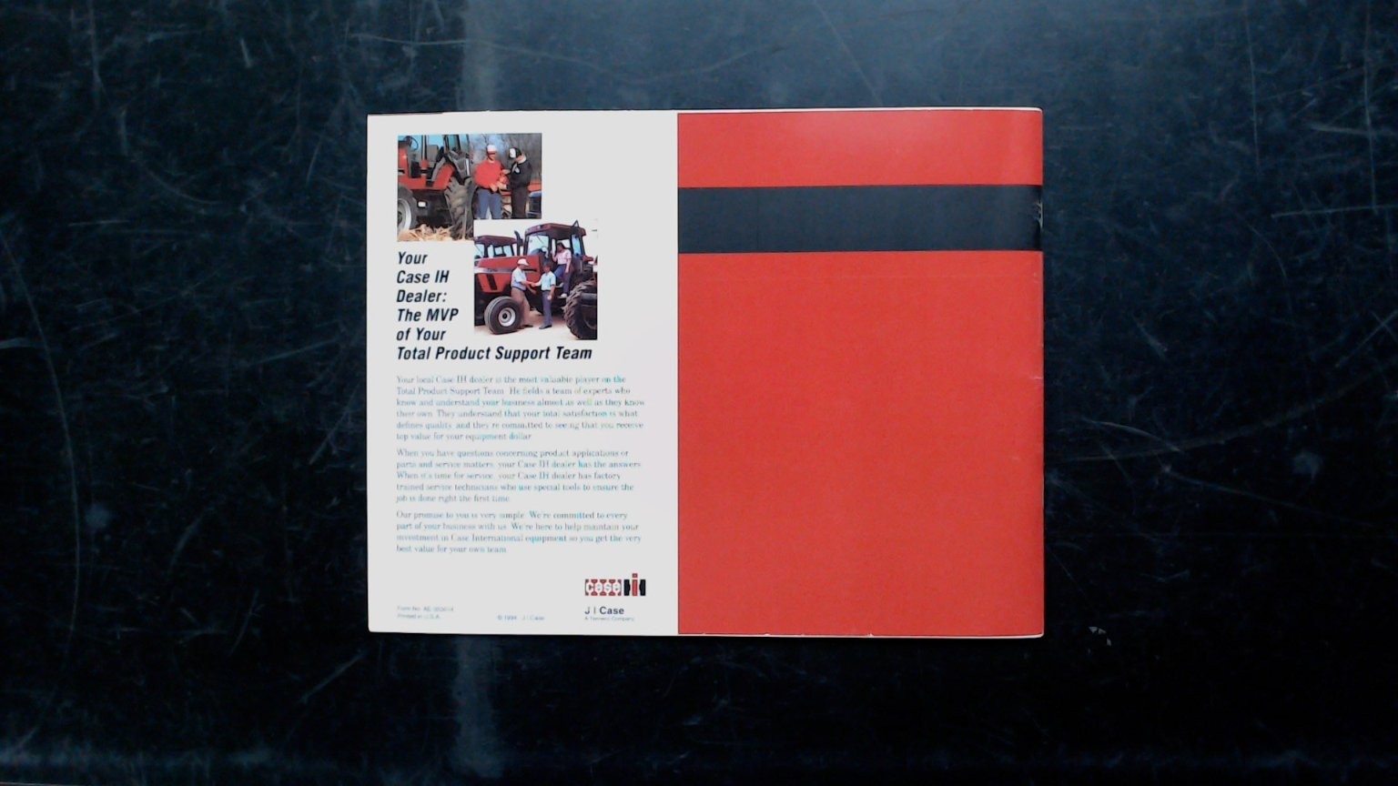 Case International 1994 Agriculture Brochure Buyer&rsquo;s Guide Vintage