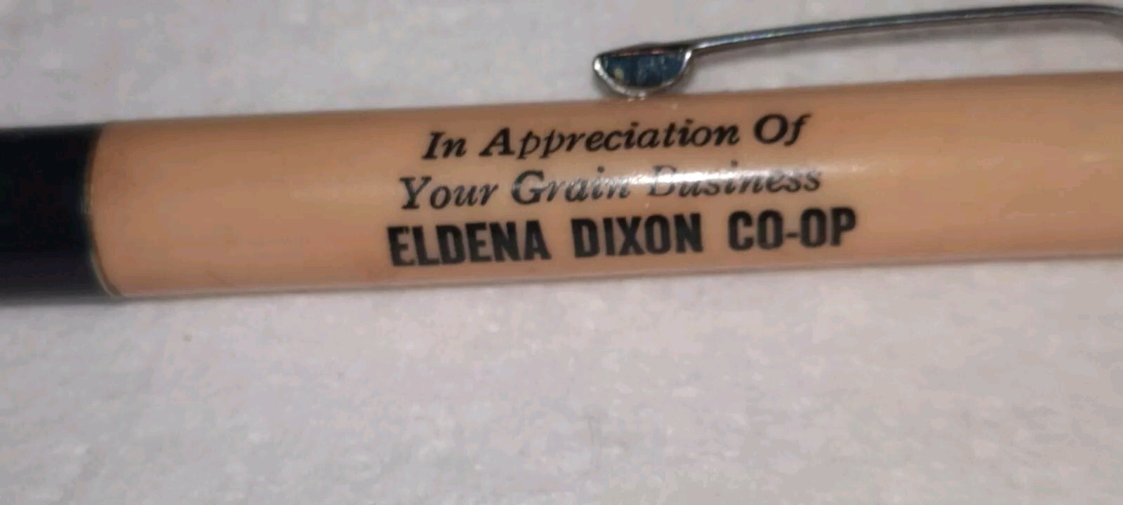 CORN KERNAL TOPPER »Appreciation of Your Grain Business-Eldina Dixon Co-Op »Pencil