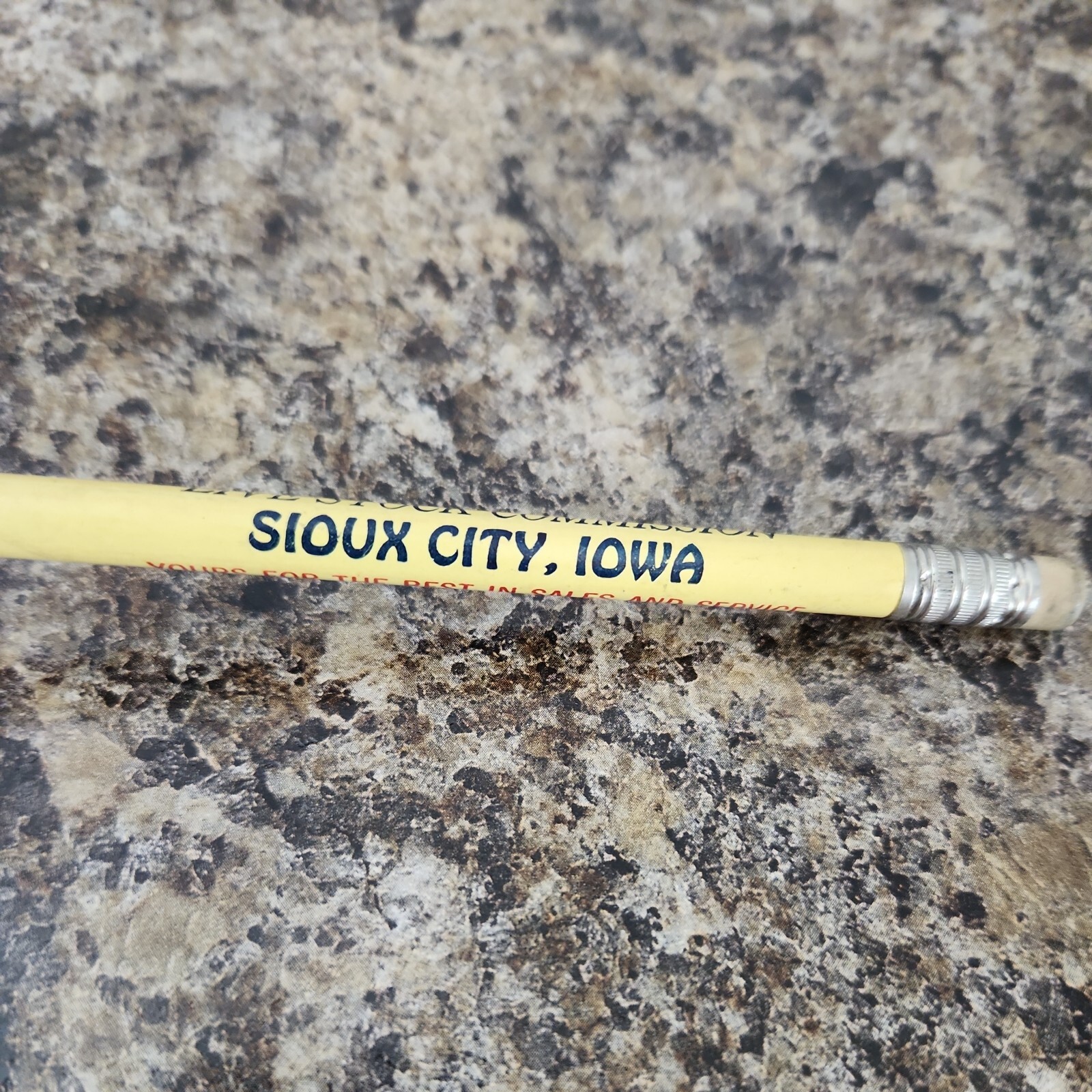 Vintage Ingwersen Bros Live Stock Commission Sioux City Iowa Pencil