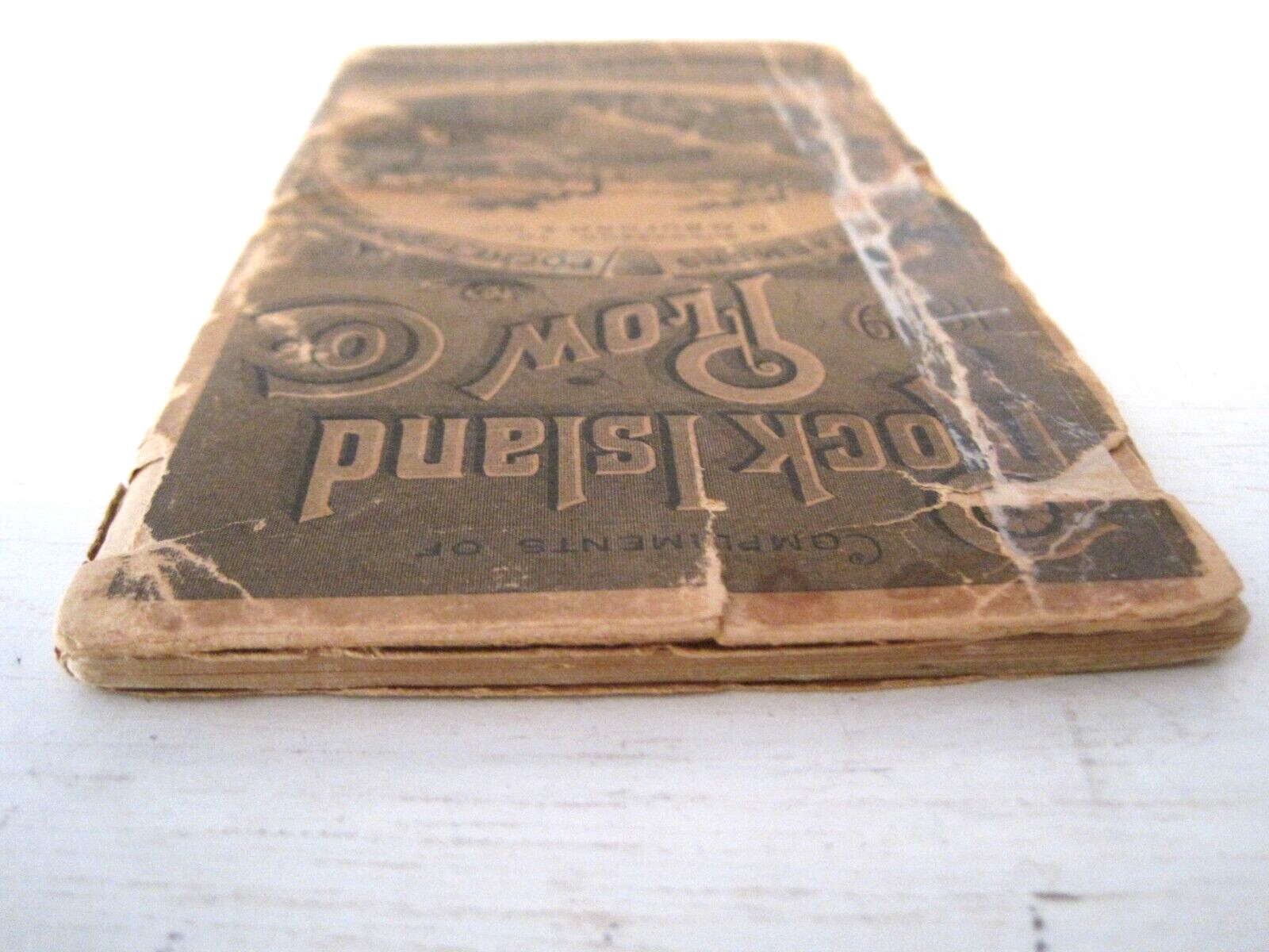 1889 Rock Island Plow Co Annual Farmers Pocket Companion Agricultural Implements