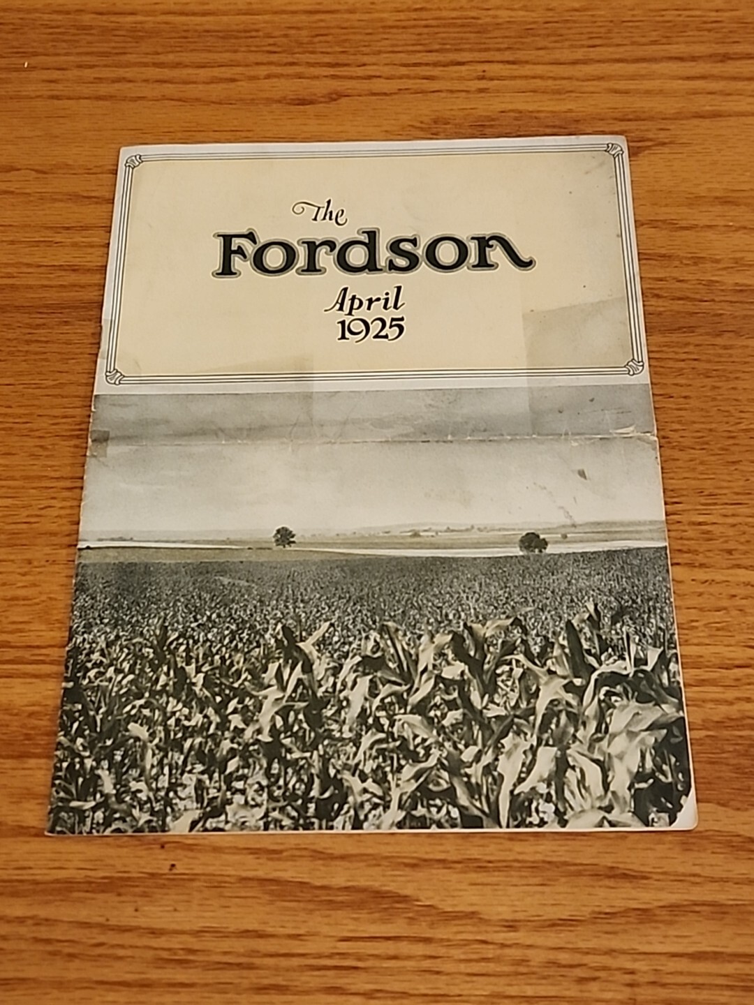 The Fordson Magazine April 1925 Vintage Original