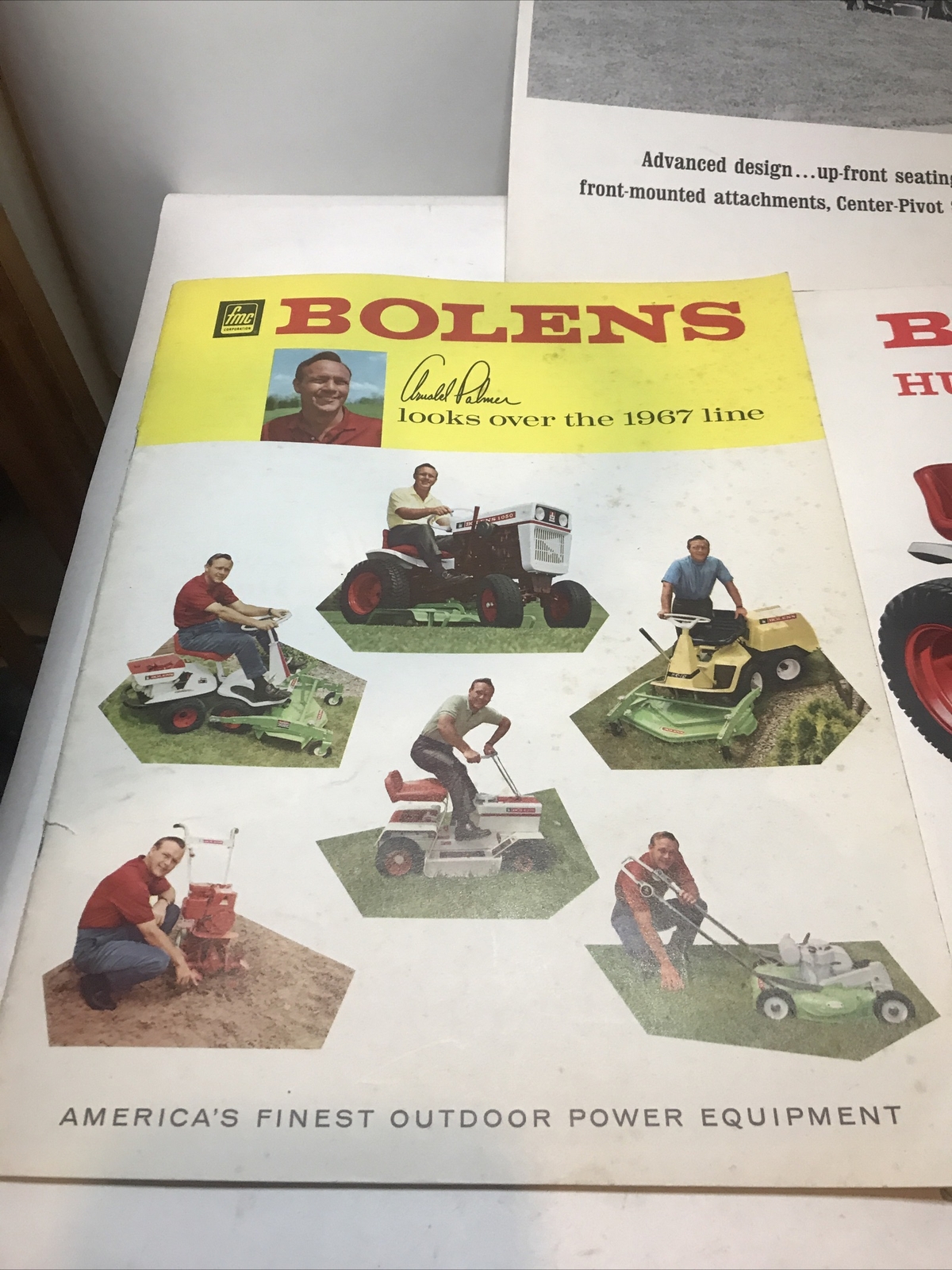bolens husky tractor catalog arnold palmer 1967 lot