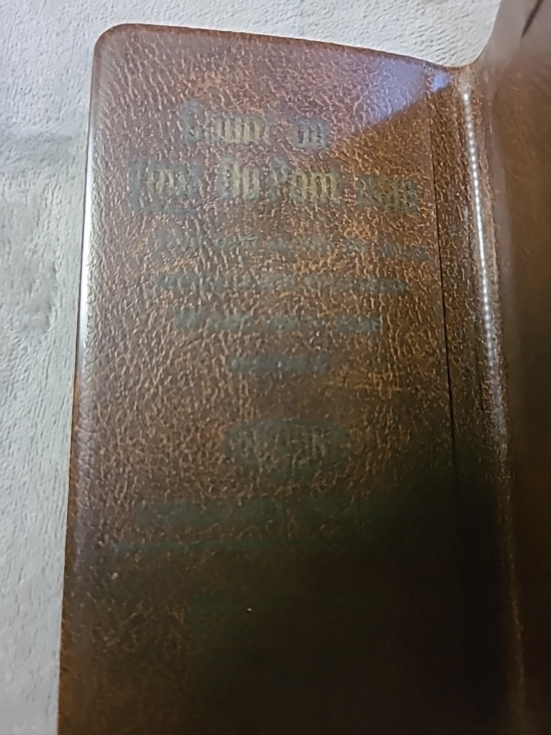 DUPONT EXPLOSIVES Pocket Notebook Pad