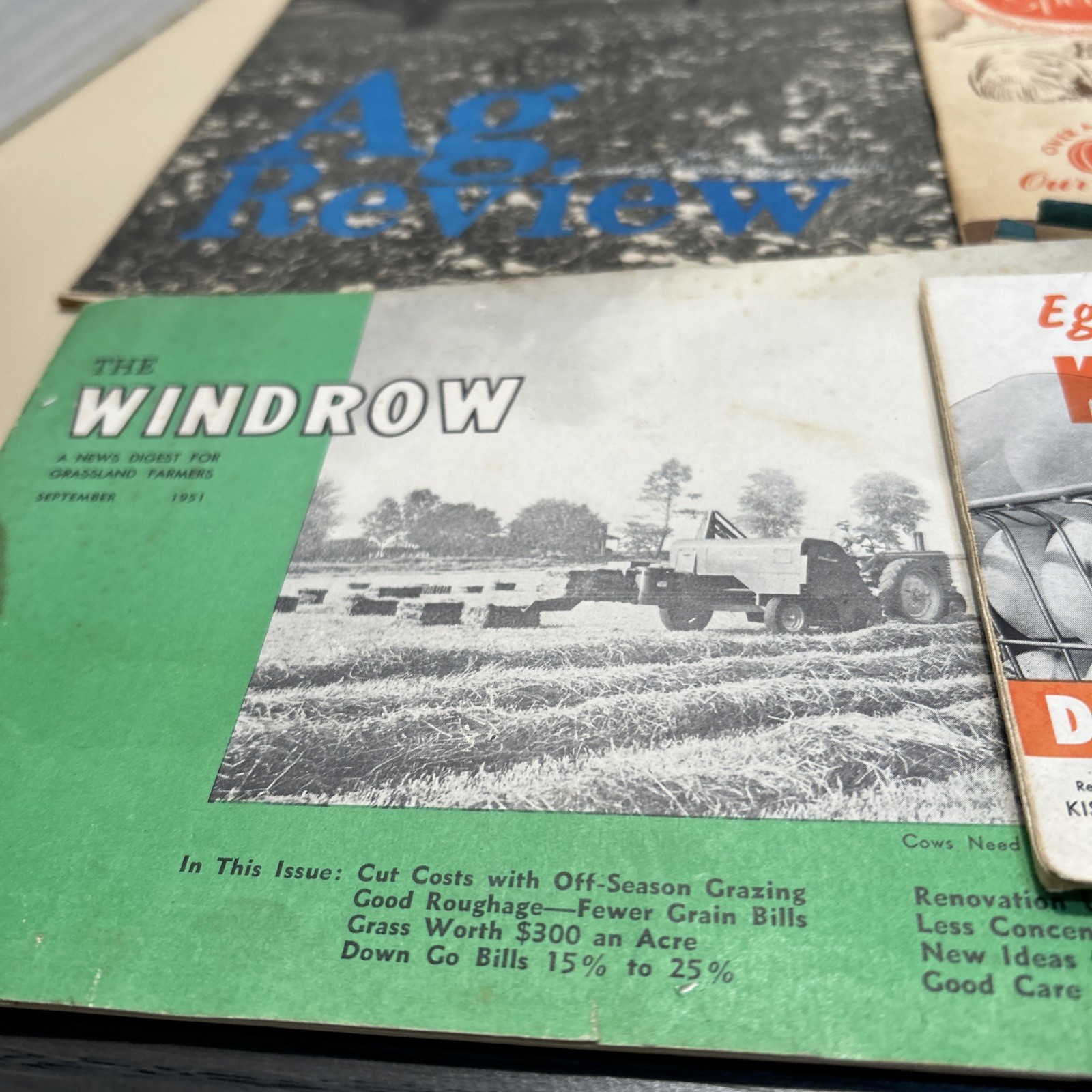 Vintage Farm Related Catalogues and Pubs Lot of 5 Booklets