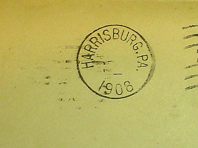 ANTIQUE 1908 HUBER MFG CO. TRACTORS THRESHERS LETTERHEAD LETTER W/COVER & REPLY