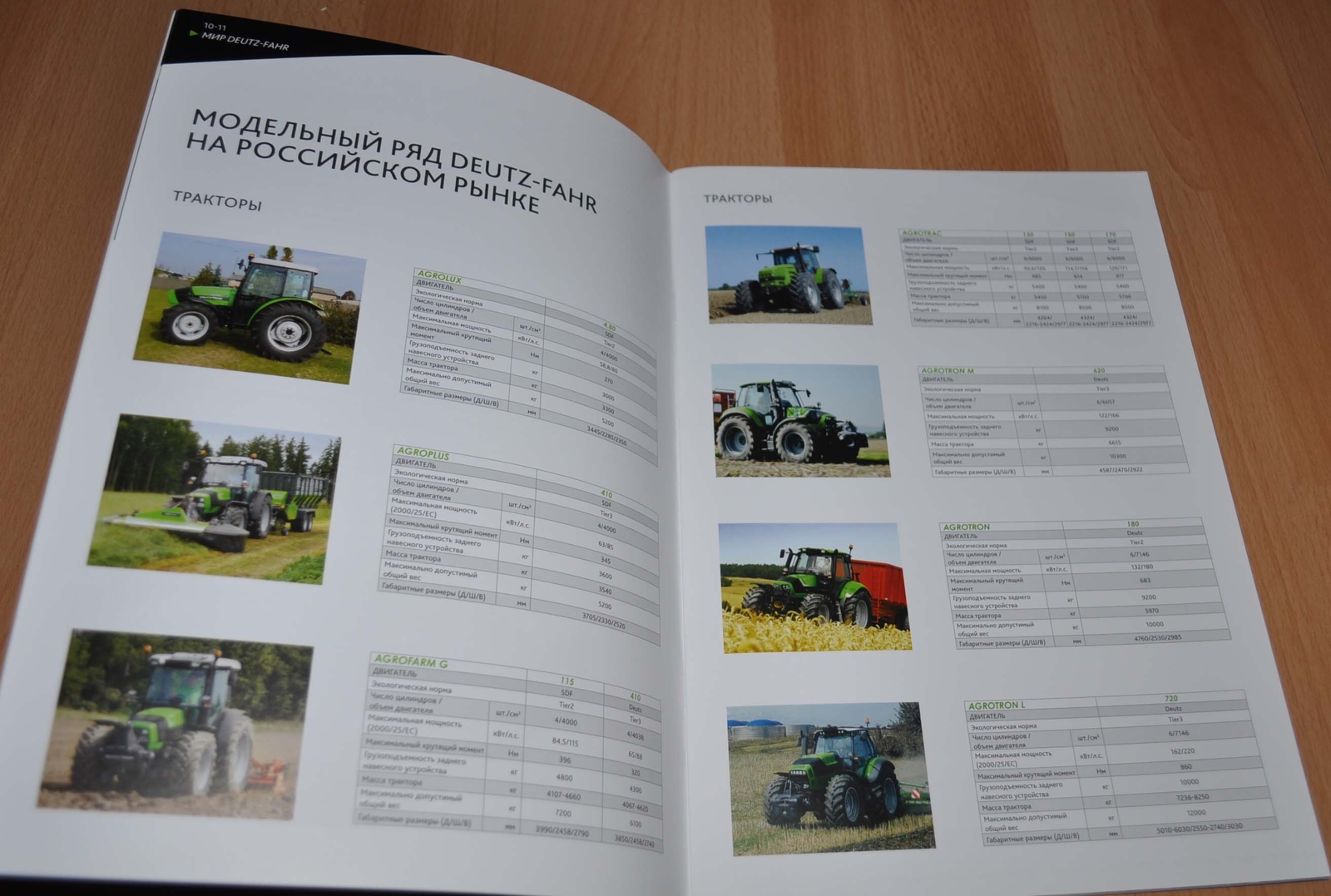 Deutz Fahr Magazine 2015 Tractor Agricultural Brochure Prospekt