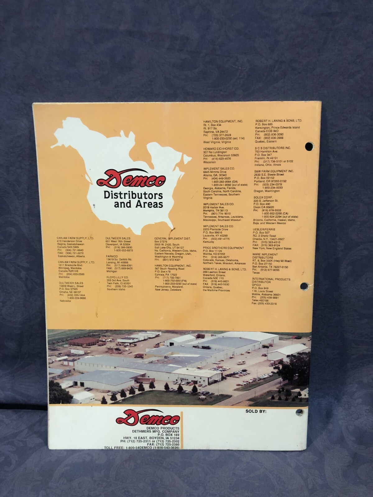 Demco Sprayer Catalog No. 89