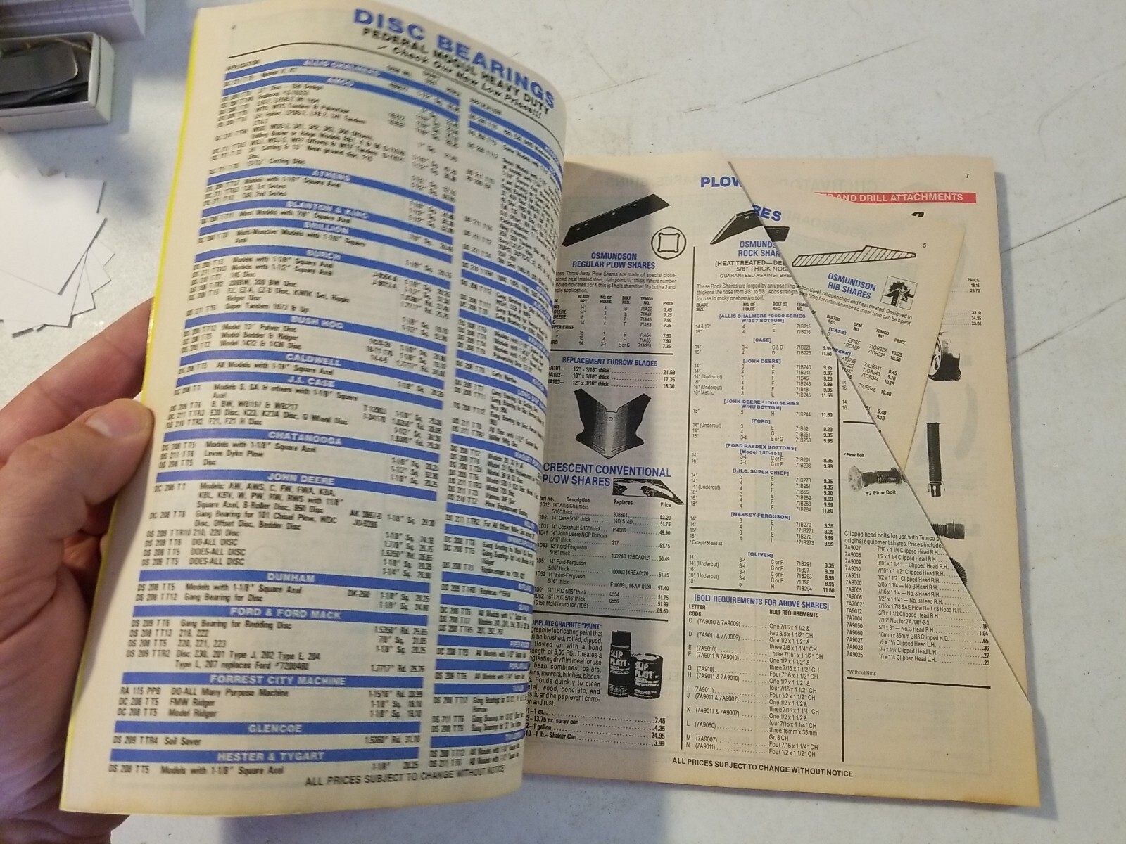 1992 Temco Tractor Parts Catalog Bloomsburg Pa
